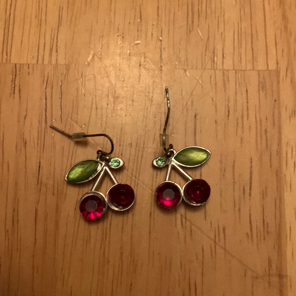 Cherry earrings